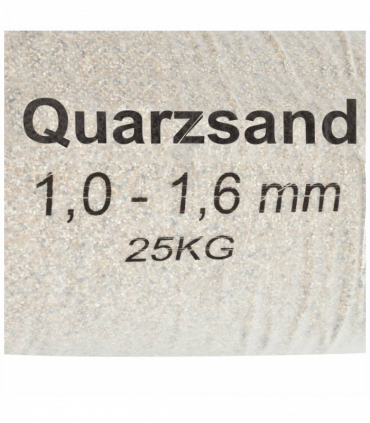vidaXL Filter Sand 25 kg 1.0-1.6 mm