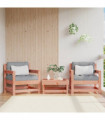 vidaXL Garden Chairs with Cushions 2 pcs Solid Wood Douglas