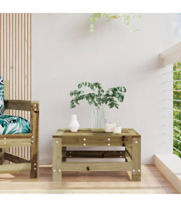 vidaXL Garden Footstool Impregnated Wood Pine