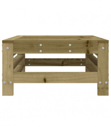 vidaXL Garden Footstool Impregnated Wood Pine