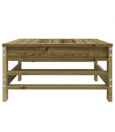 vidaXL Garden Footstool Impregnated Wood Pine