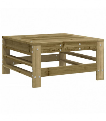 vidaXL Garden Footstool Impregnated Wood Pine