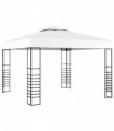 vidaXL Garden Marquee 3x3 m White