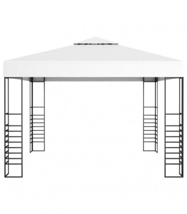 vidaXL Garden Marquee 3x3 m White