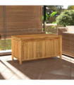vidaXL Garden Storage Box 110x52x55cm Bamboo