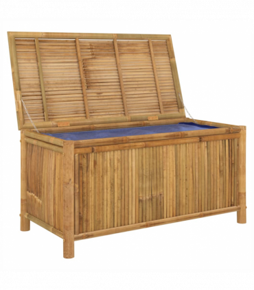 vidaXL Garden Storage Box 110x52x55cm Bamboo