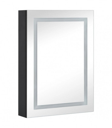 vidaXL LED Bathroom Mirror Cabinet 50x13x70 cm