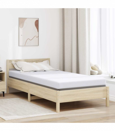 vidaXL Mattress Pads White 120 x 200 cm 100% polyester jacquard fabric