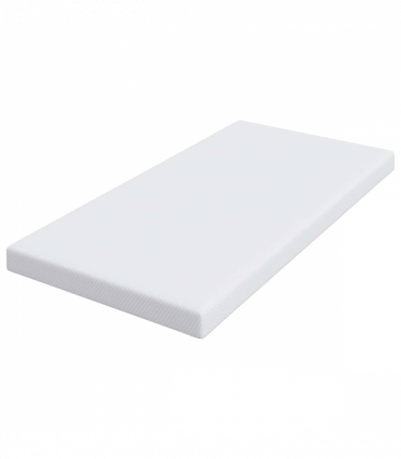 vidaXL Mattress Pads White 120 x 200 cm 100% polyester jacquard fabric