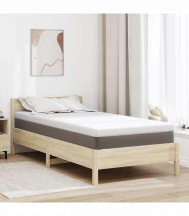 vidaXL Mattress Pads White 120 x 200 cm 100% polyester jacquard fabric