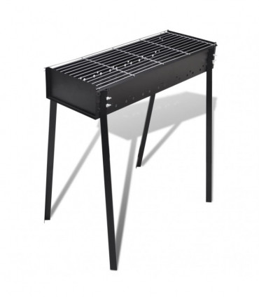 BBQ Stand Charcoal Barbecue Square 75 x 28 cm