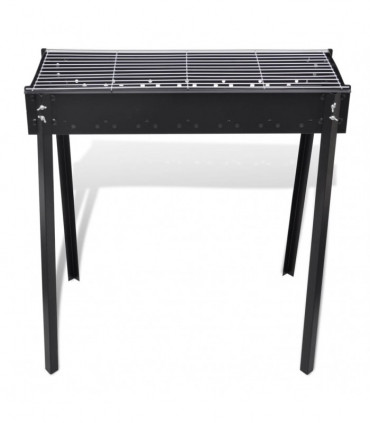 BBQ Stand Charcoal Barbecue Square 75 x 28 cm