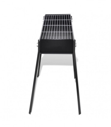 BBQ Stand Charcoal Barbecue Square 75 x 28 cm