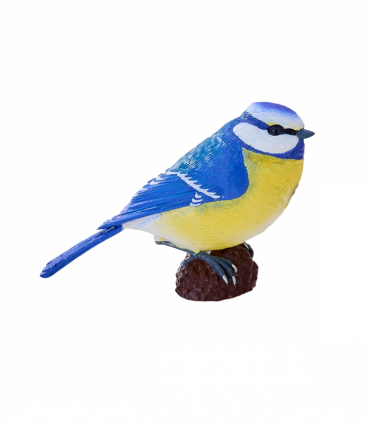 Blue Tit Bird Toy  Realistic Wildlife Figurine