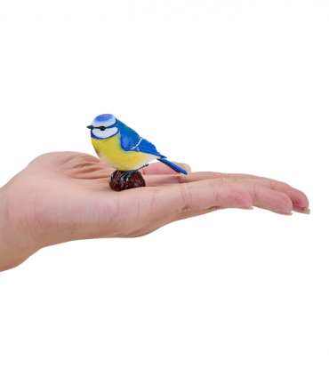 Blue Tit Bird Toy  Realistic Wildlife Figurine