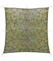 Camouflage Net with Storage Bag 5x5 m Green