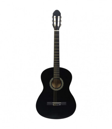 Classical Guitar for Beginner Black 4/4 39" Basswood