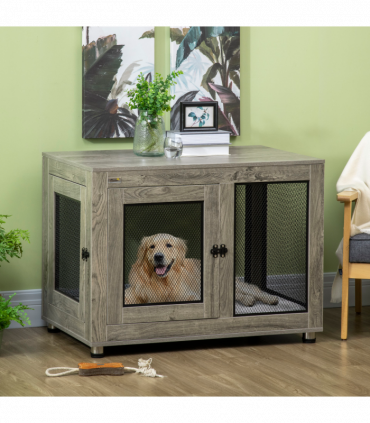 Dog Kennel End Table