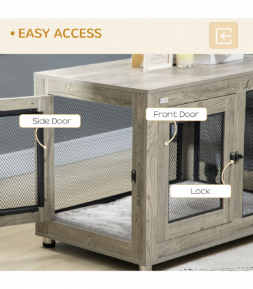 Dog Kennel End Table