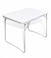 Foldable Camping Table with Metal Frame 80 x 60 cm