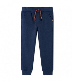 Kids' Sweatpants Navy Melange 128