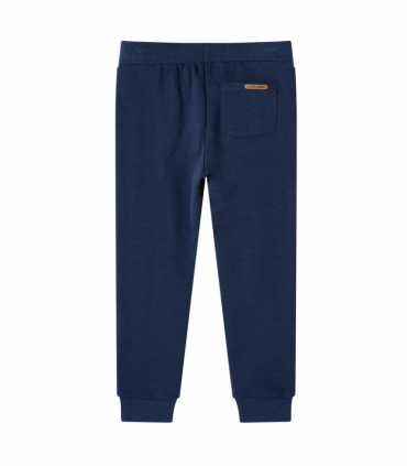 Kids' Sweatpants Navy Melange 128