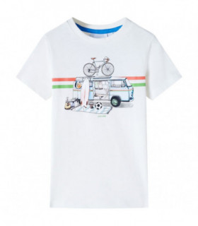 Kids' T-shirt Ecru 128