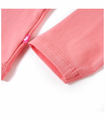 Kids' T-shirt with Long Sleeves Pink 92