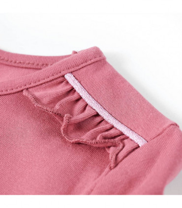 Kids' T-shirt with Long Sleeves Raspberry 116