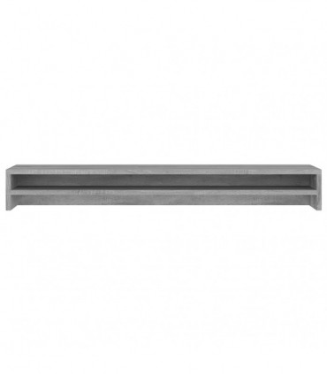 Monitor Stand Grey Sonoma 100x24x13 cm Engineered Wood