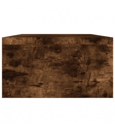 Monitor Stand Smoked Oak 100x24x13 cm Engineered Wood