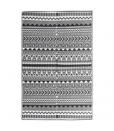 Outdoor Rug Black 120x180 cm PP