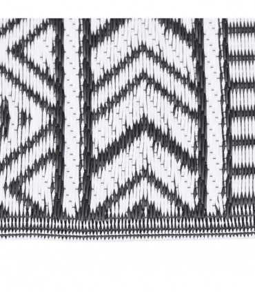 Outdoor Rug Black 120x180 cm PP
