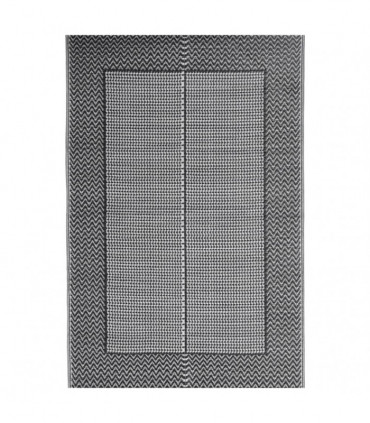 Outdoor Rug Black 140x200 cm PP