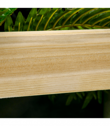 Outsunny 3 Tier Wooden Garden Planters with Trellis for Vine Climbing Plants