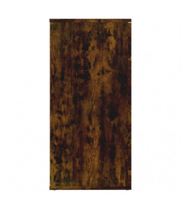 Sideboard Smoked Oak 80x36x75 cm Engineered Wood