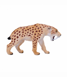 Smilodon Toy  Realistic Prehistoric Saber-Tooth Cat Figure