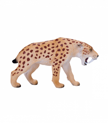 Smilodon Toy  Realistic Prehistoric Saber-Tooth Cat Figure
