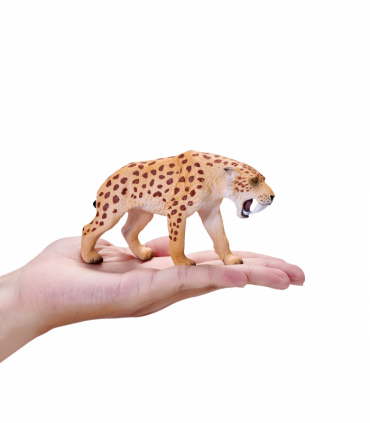 Smilodon Toy  Realistic Prehistoric Saber-Tooth Cat Figure