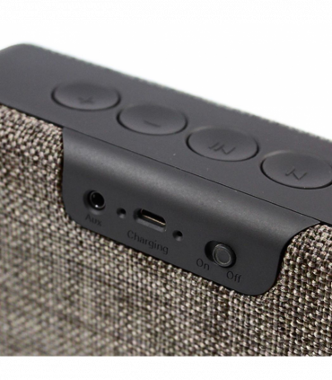 Soundz Fabric Bluetooth V4.1 Active Portable Speaker SZ250 & SZ300[SZ300 - Brown]