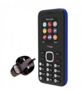 TTfone TT150 Blue Dual SIM with Mains Charger