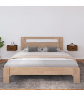 Wall-mounted Bedside Cabinets 2 pcs Honey Brown 40x29.5x22 cm
