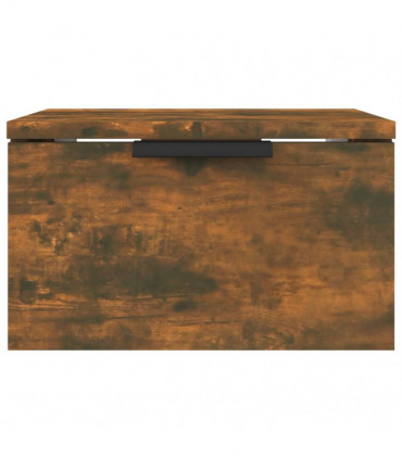 Wall-mounted Bedside Cabinets 2 pcs Smoked Oak 34x30x20 cm