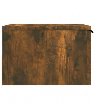 Wall-mounted Bedside Cabinets 2 pcs Smoked Oak 34x30x20 cm