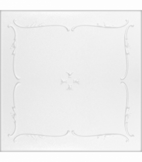 White 7: Decorative Ceiling & Wall Panels - 2m2 (21.52 sqft) - 8 Panels