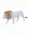 White Lion Toy  Realistic Big Cat Figurine
