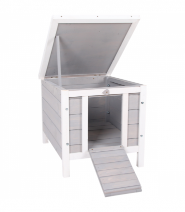 Wooden Rabbit Hutch Bunny Cage Guinea Pig House Pet Habitat Ferret Pawhut