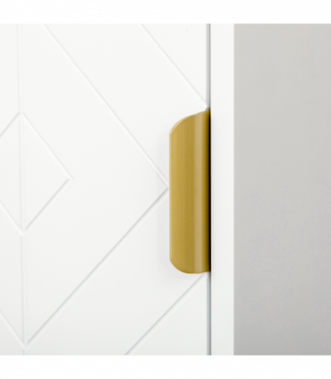 kleankin Freestanding Bathroom Cabinet Linen Towel w/ Adjustable Shelf, 2 Doors