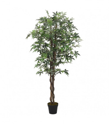 vidaXL Artificial Maple Tree 504 Leaves 150 cm Green