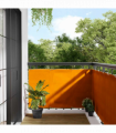 vidaXL Balcony Screen Orange 90x1000 cm 100% Polyester Oxford